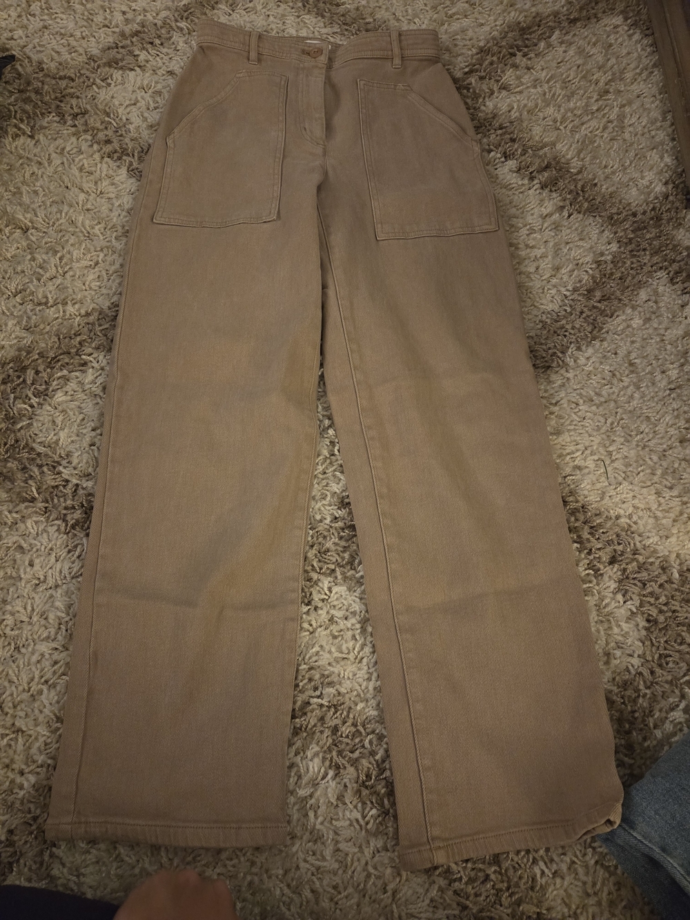 Wilfred Women's Corduroy Wide-Leg Jeans in Tan